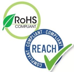 We always ensure compliance to RoHS and REACH directives.